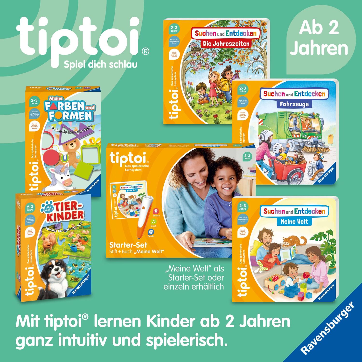 Bild: 9783473492909 | tiptoi® Suchen und Entdecken: Meine Tiere | Sandra Grimm | Buch | 2024