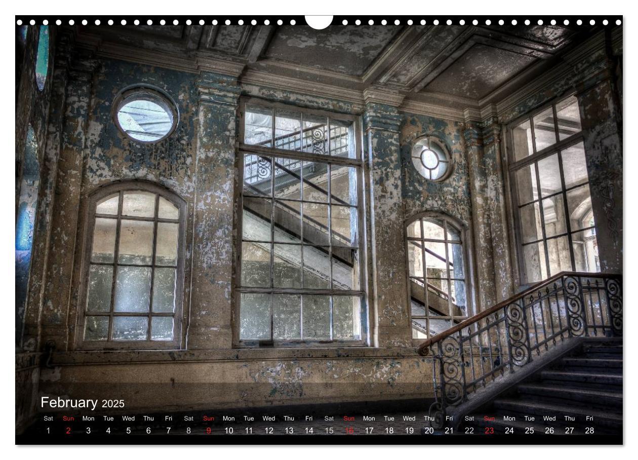 Bild: 9781325963225 | Lost Places HDR Beelitz II (Wall Calendar 2025 DIN A3 landscape),...