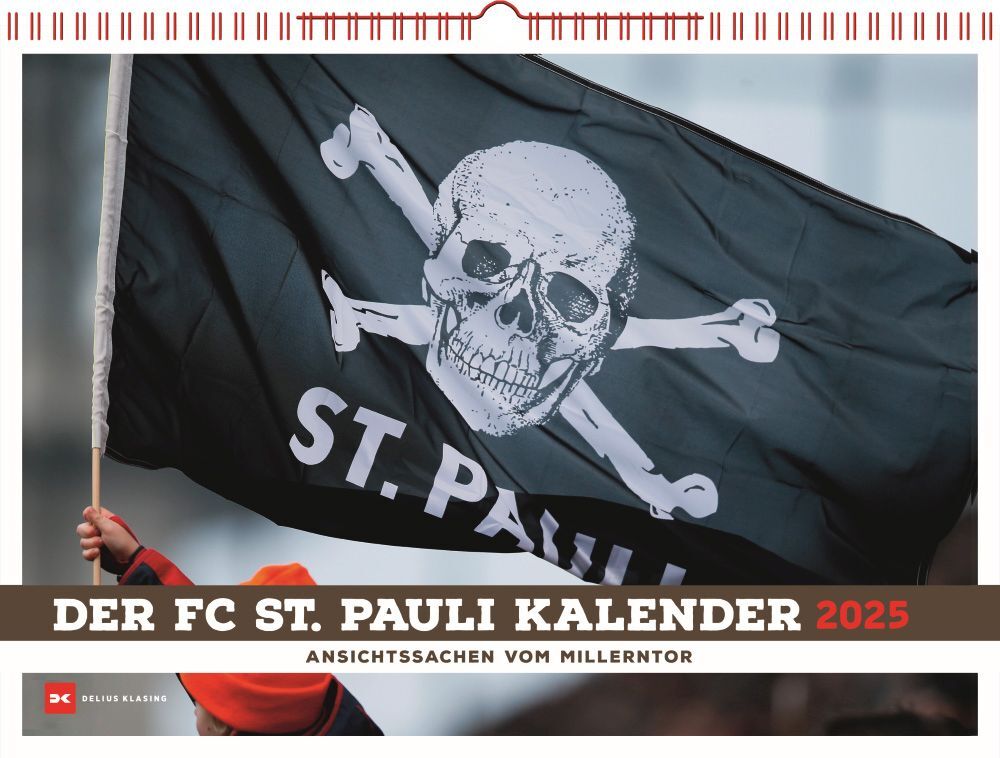 Cover: 9783667128065 | Der FC St. Pauli Kalender 2025 | Ansichten vom Millerntor | Kalender