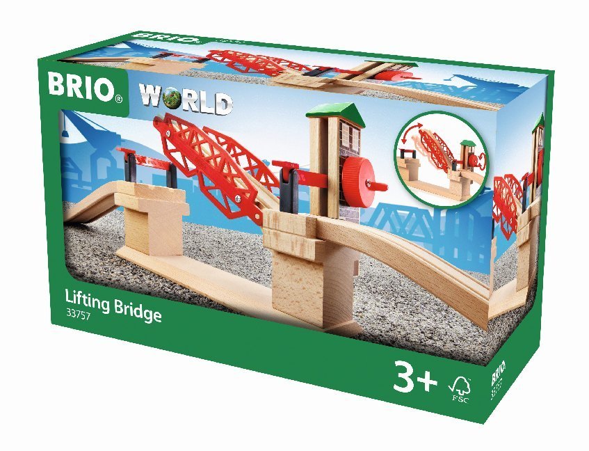 Cover: 7312350337570 | BRIO World 33757 Hebebrücke - Eisenbahnzubehör für die BRIO...