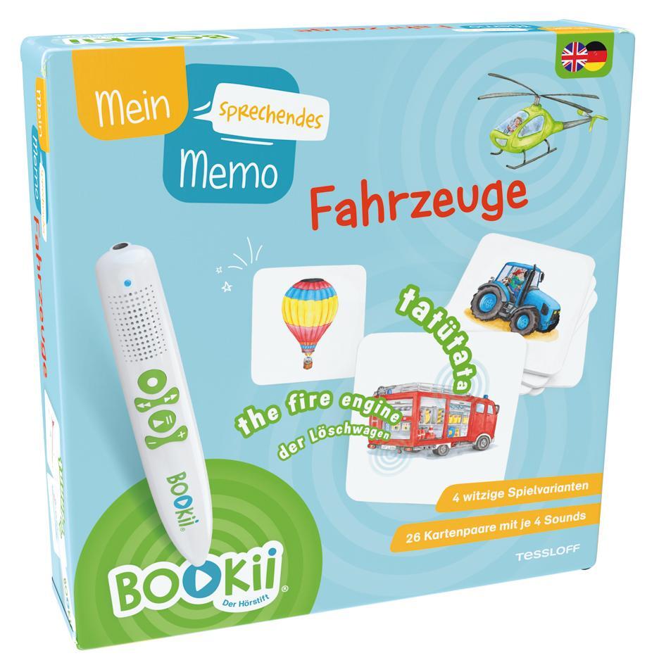 Cover: 9783788641399 | BOOKii® Mein sprechendes Memo Fahrzeuge | Spiel | Deutsch | 2020