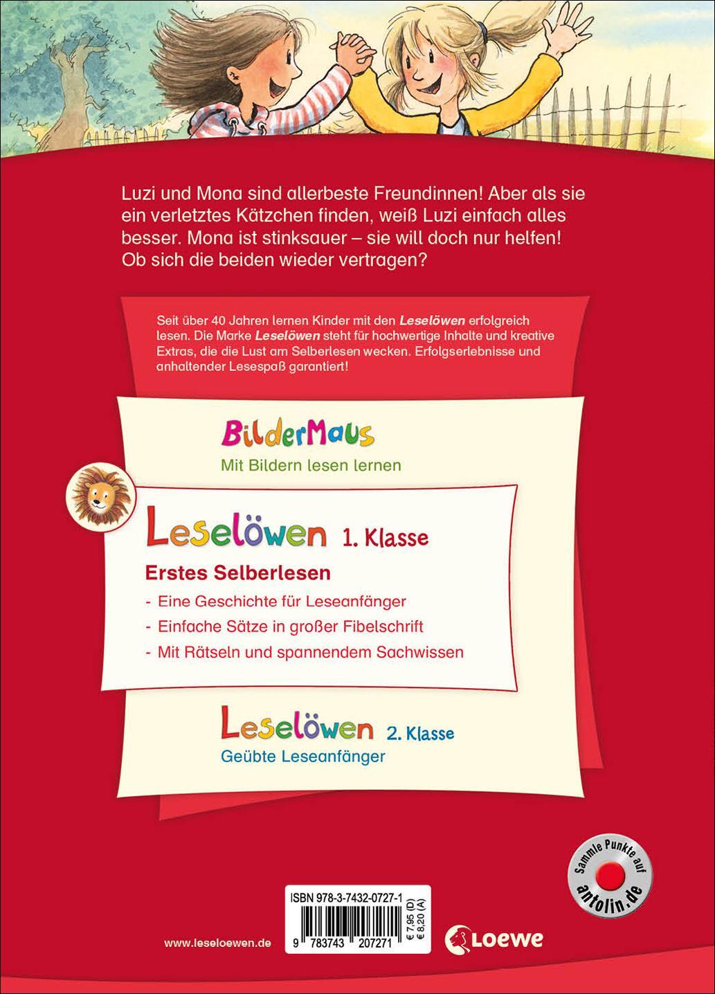 Rückseite: 9783743207271 | Leselöwen 1. Klasse - Beste Freundinnen halten zusammen | Eva Hierteis