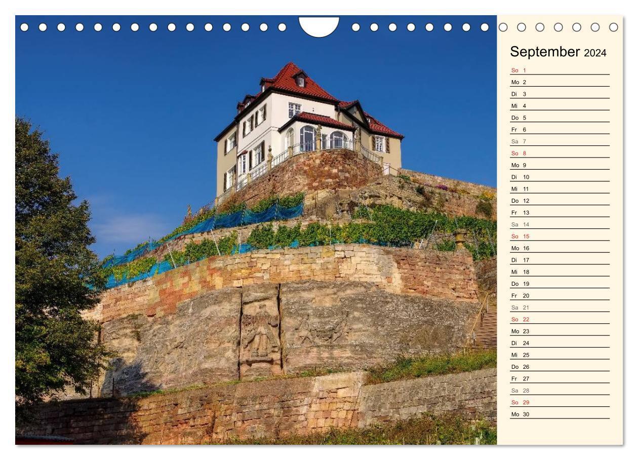 Bild: 9783383289590 | Saale-Unstrut - Region aus Wein und Stein (Wandkalender 2024 DIN A4...