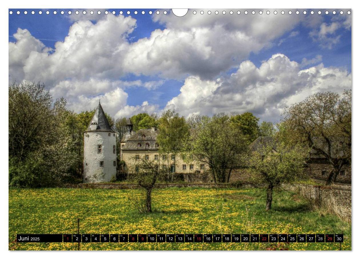 Bild: 9783435708215 | Burgen und Schlösser der Eifel (Wandkalender 2025 DIN A3 quer),...