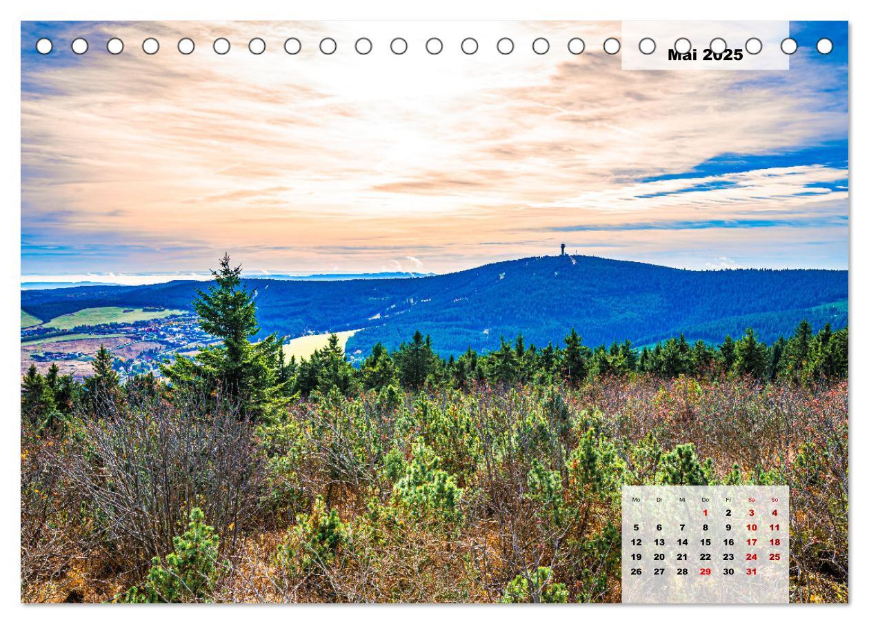 Bild: 9783435014972 | Oberwiesenthal und der Fichtelberg im Erzgebirge (Tischkalender...