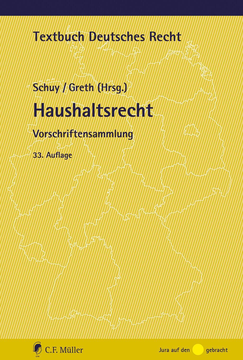 Cover: 9783811489585 | Haushaltsrecht | Vorschriftensammlung | Johannes Schuy (u. a.) | Buch