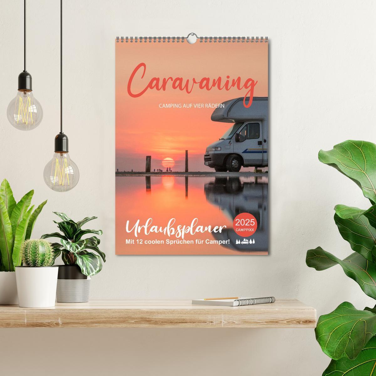 Bild: 9783435906093 | Caravaning - Camping auf vier Rädern (Wandkalender 2025 DIN A3...