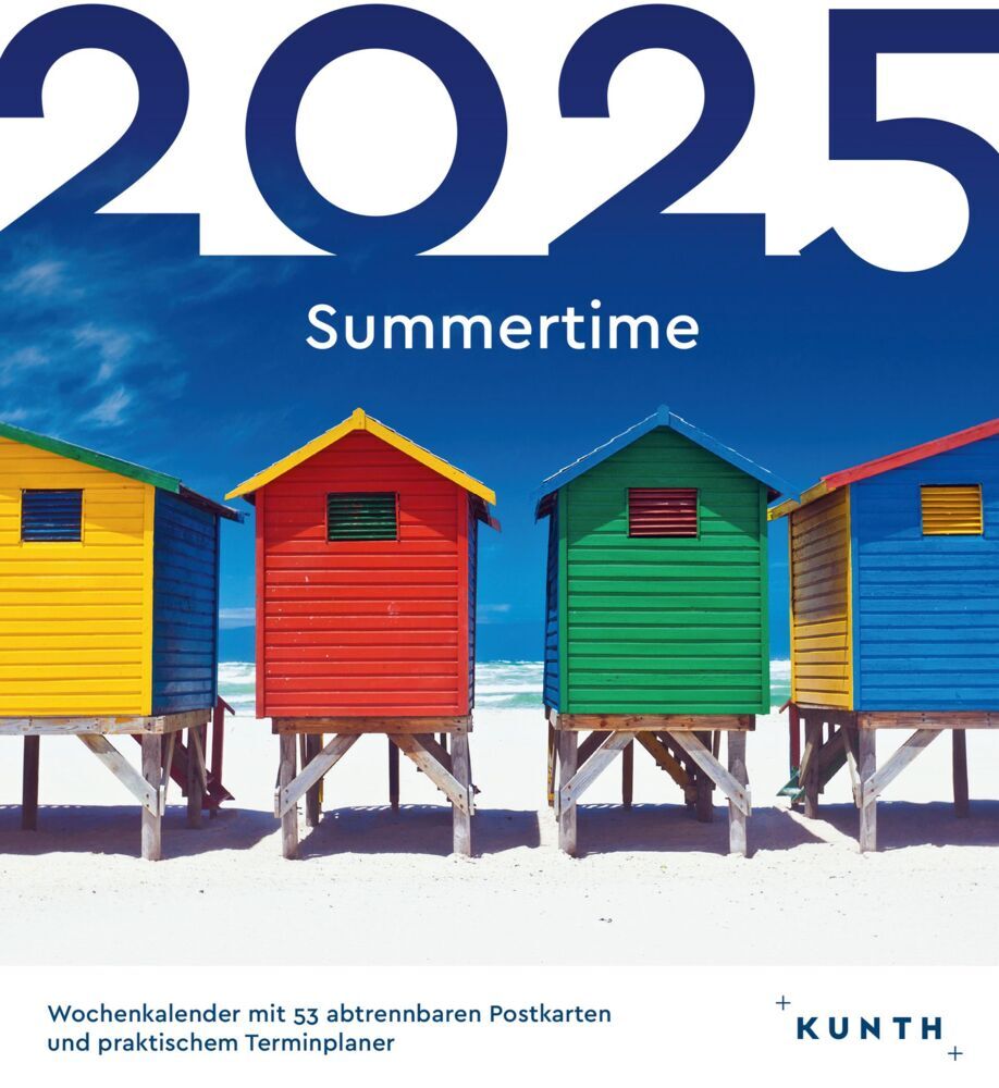 Cover: 9783965913905 | Summertime - KUNTH Postkartenkalender 2025 | Kalender | 53 S. | 2025