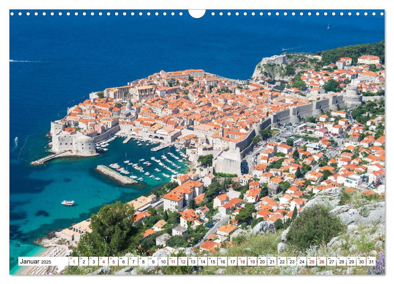 Bild: 9783383791604 | Kroatien - Perle des Balkans (Wandkalender 2025 DIN A3 quer),...