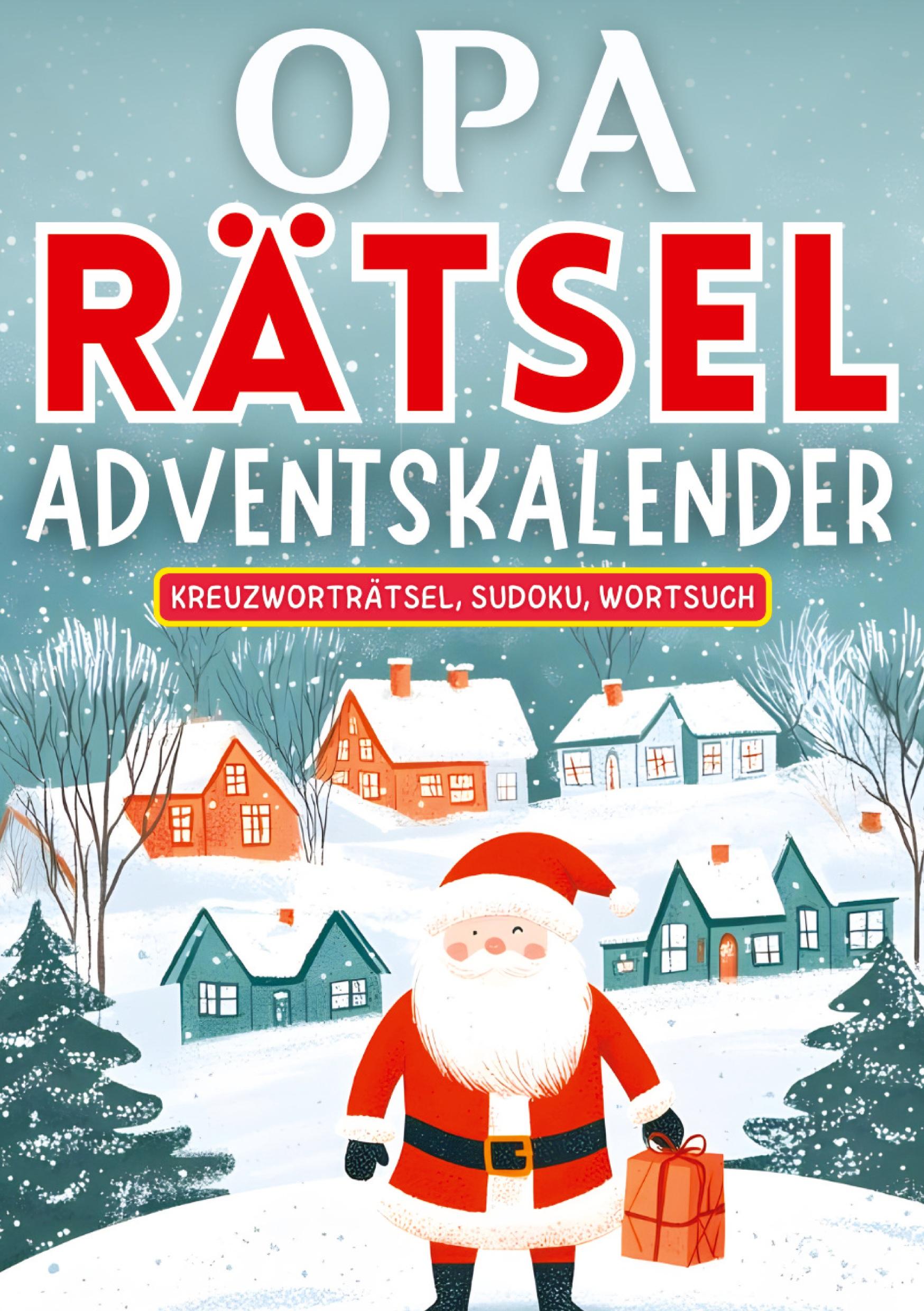 Cover: 9783384325532 | Opa Rätsel Adventskalender 2024 ¿ Weihnachtsgeschenk | Verlag | Buch