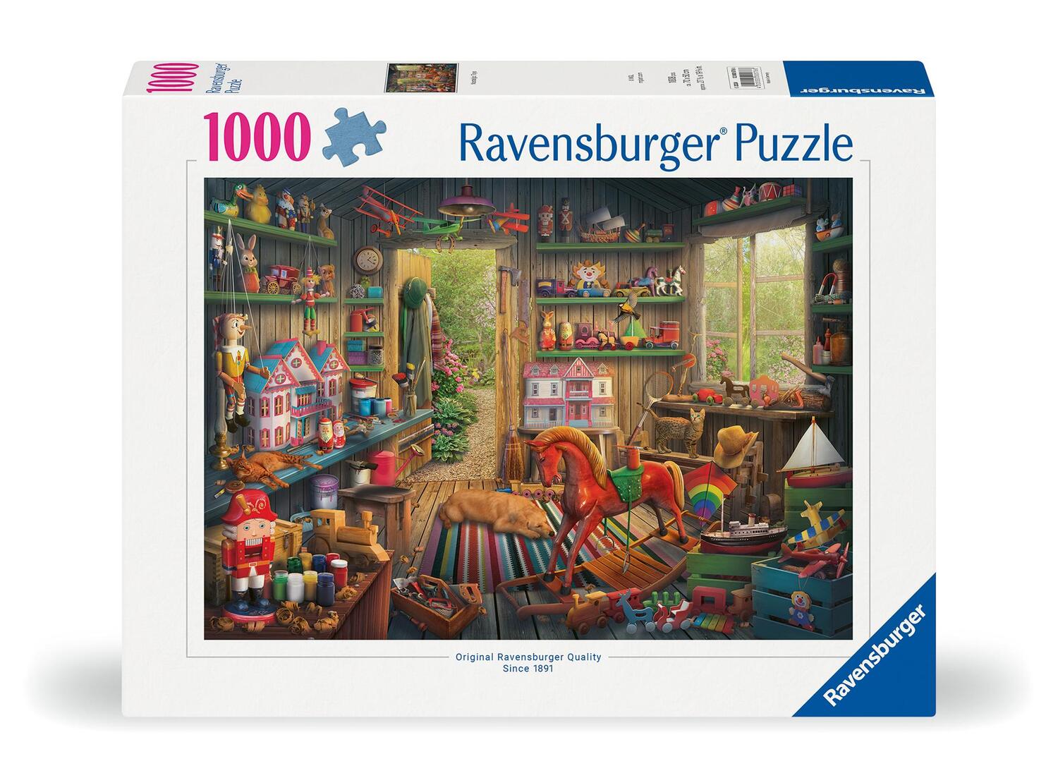 Cover: 4005555005766 | Ravensburger Puzzle 12000576 - Spielzeug von damals - 1000 Teile...