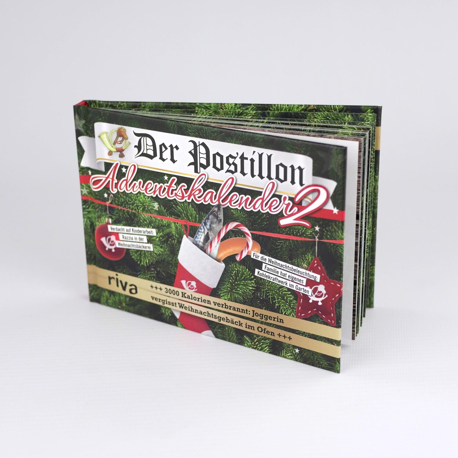 Bild: 9783742325532 | Der Postillon Adventskalender 2 | Stefan Sichermann | Kalender