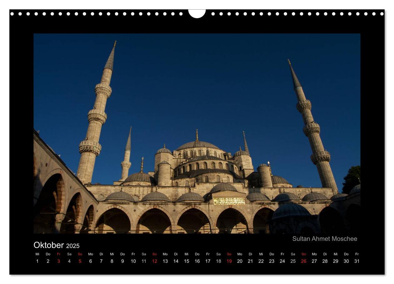 Bild: 9783435822454 | Istanbul (Wandkalender 2025 DIN A3 quer), CALVENDO Monatskalender