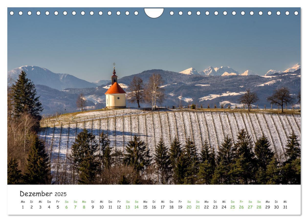 Bild: 9783435042357 | Südsteiermark365 (Wandkalender 2025 DIN A4 quer), CALVENDO...