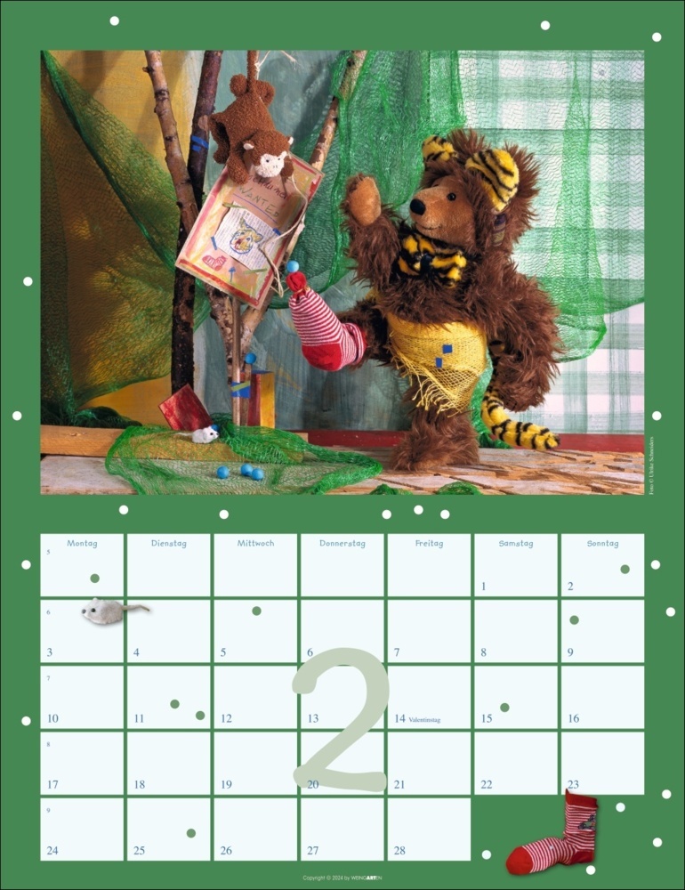 Bild: 9783839900512 | Teddybären Kalender 2025 | Gisela Hofmann (u. a.) | Kalender | 14 S.