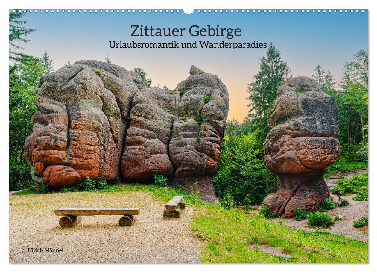 Cover: 9783383892929 | Zittauer Gebirge-Urlaubsromantik und Wanderparadies (Wandkalender...