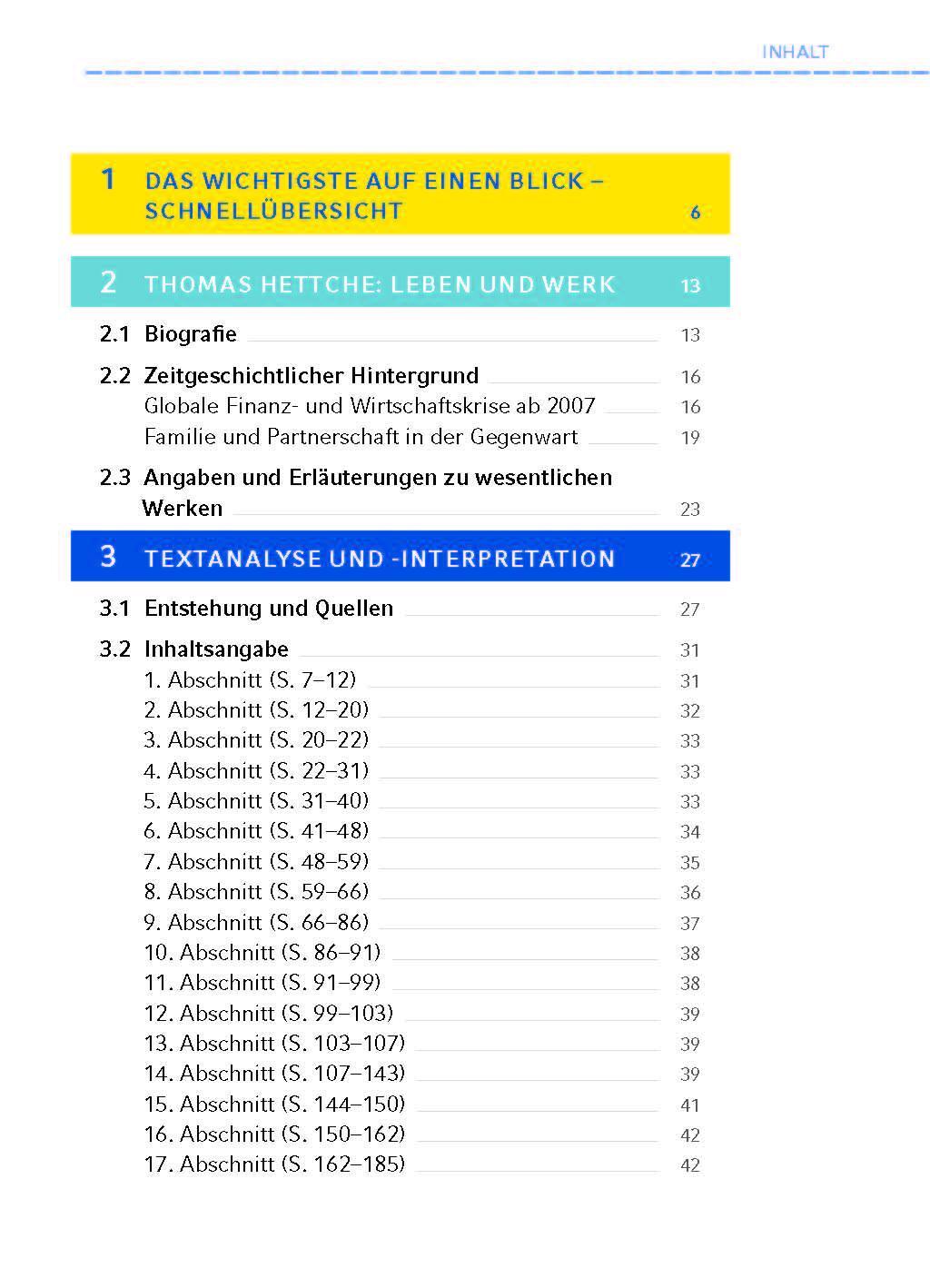 Bild: 9783804420663 | Die Liebe der Väter von Thomas Hettche - Textanalyse und...