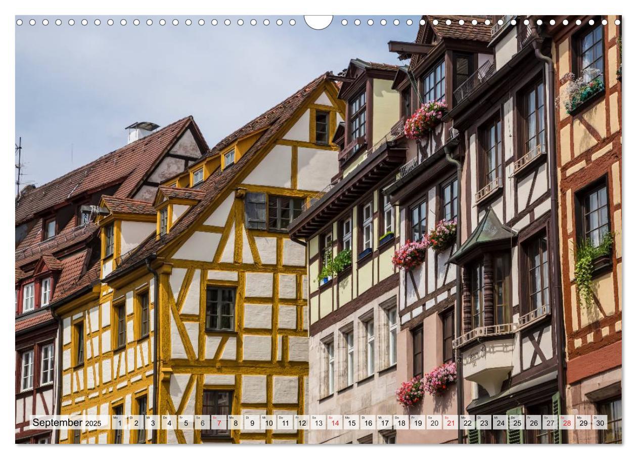 Bild: 9783435592029 | NÜRNBERG Historisches Stadtherz (Wandkalender 2025 DIN A3 quer),...