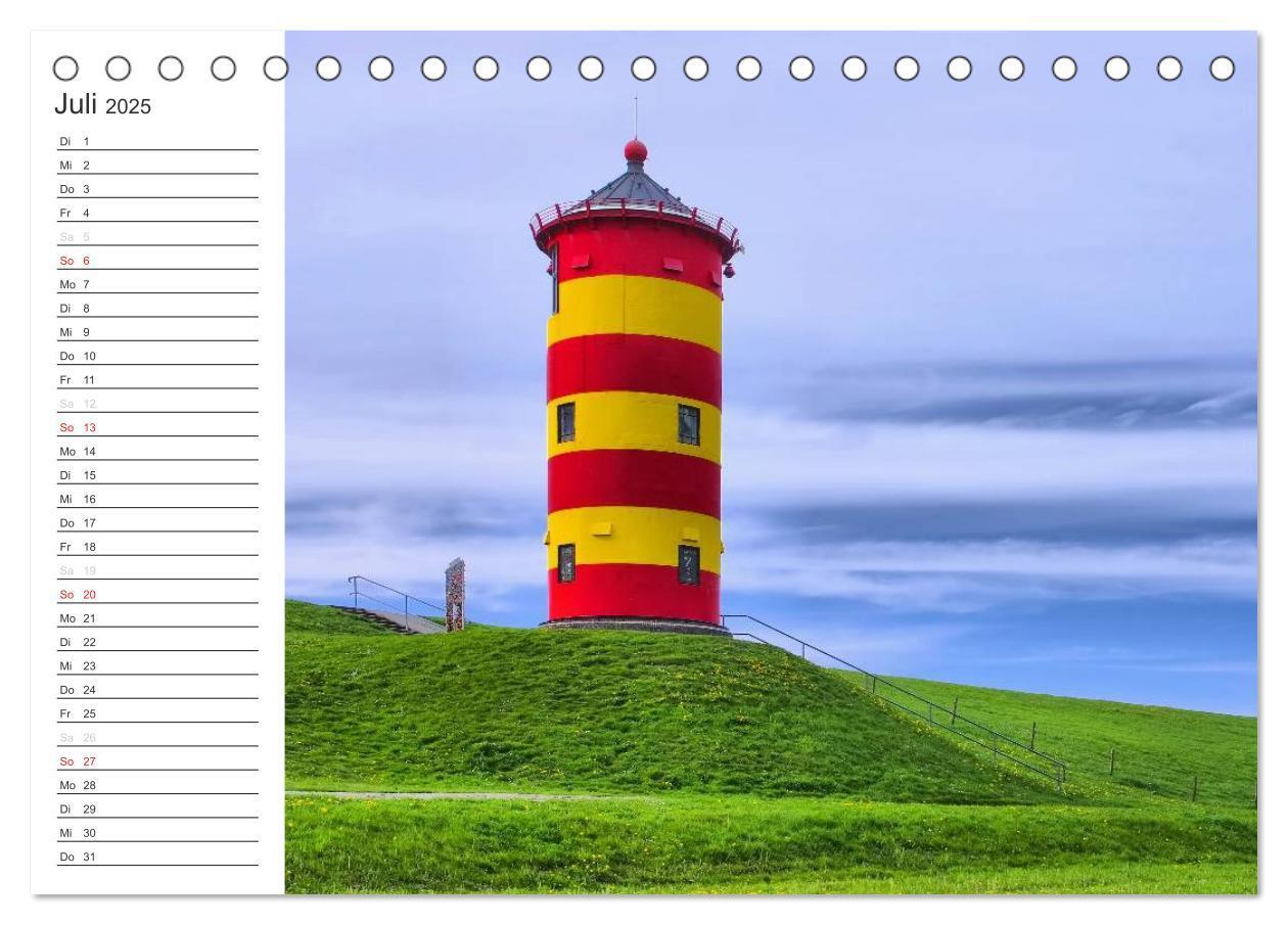 Bild: 9783435542680 | Ostfriesland - zwischen Watt und Moor (Tischkalender 2025 DIN A5...