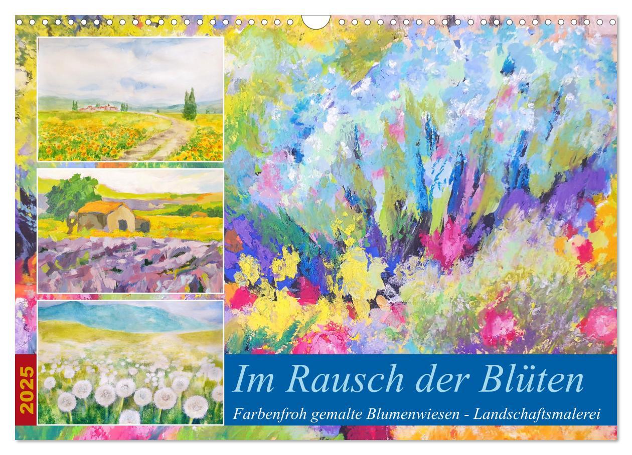 Cover: 9783383931864 | Im Rausch der Blüten - Farbenfroh gemalte Blumenwiesen...