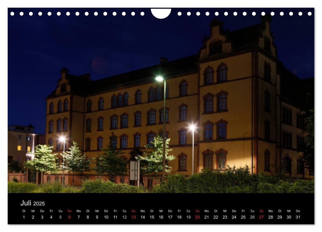 Bild: 9783435627257 | Oldenburg bei Nacht (Wandkalender 2025 DIN A4 quer), CALVENDO...