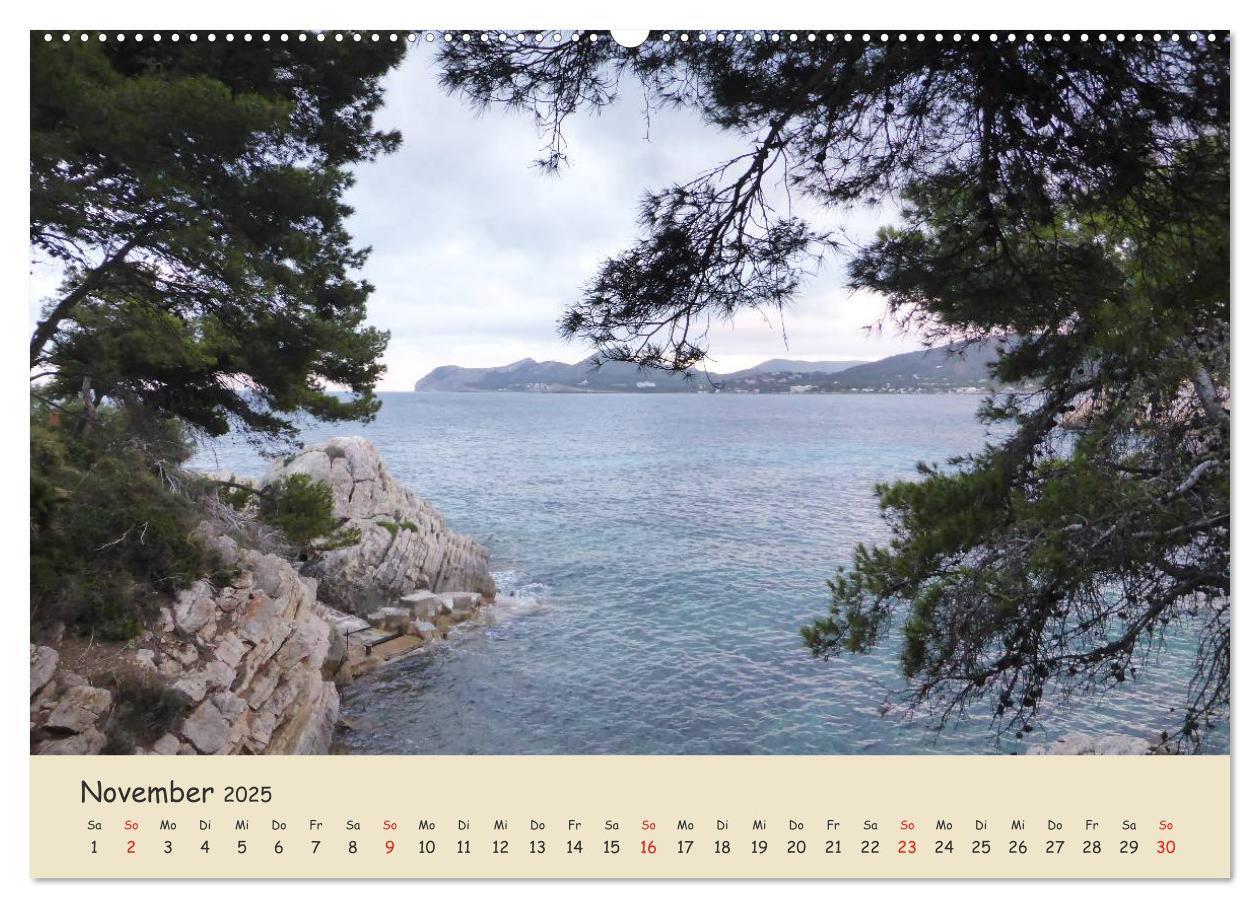 Bild: 9783435681877 | Cala Ratjada (Wandkalender 2025 DIN A2 quer), CALVENDO Monatskalender