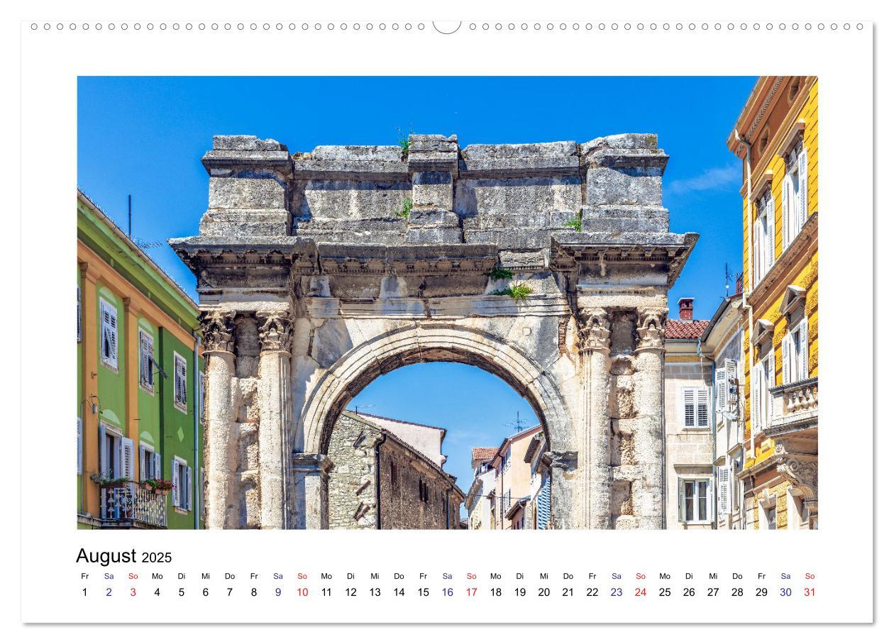 Bild: 9783435175352 | Istrien - Piran ¿ Novigrad ¿ Rovinj ¿ Pula (Wandkalender 2025 DIN...