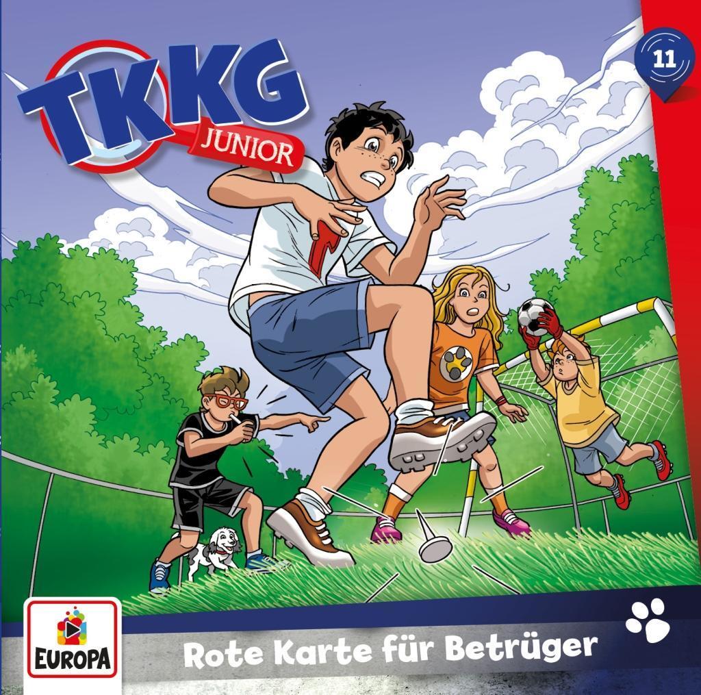 Cover: 9783803263117 | 011/Rote Karte für Betrüger | TKKG Junior | Audio-CD | Deutsch | 2020