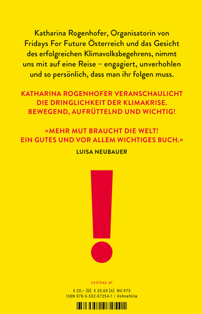 Bild: 9783552072541 | Ändert sich nichts, ändert sich alles | Katharina Rogenhofer (u. a.)