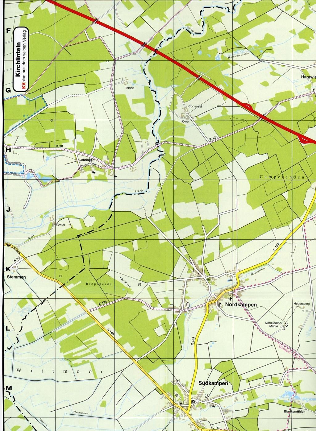 Bild: 9783896413697 | Walsrode, KVplan, Wanderkarte/Stadtplan/Radkarte, 1:25.000 / 1:10.000