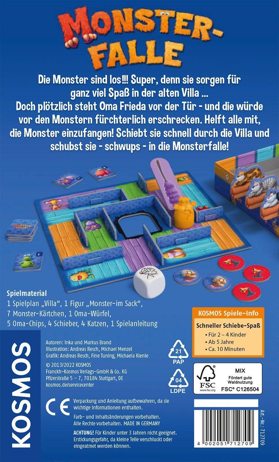 Bild: 4002051712709 | Monsterfalle | Spiel | Brettspiel | 712709 | Deutsch | 2022 | Kosmos