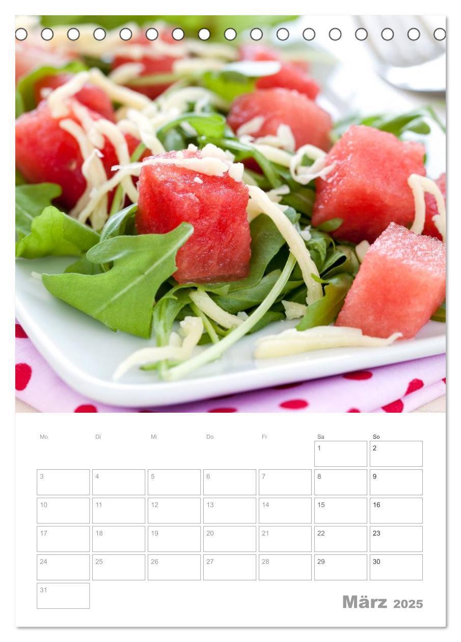 Bild: 9783457069004 | Vegetarisch durch das Jahr / Planer (Tischkalender 2025 DIN A5...