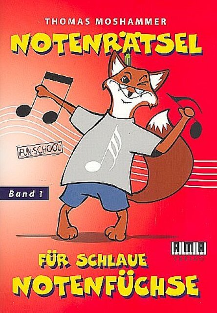 Cover: 4018262104158 | Notenrätsel für schlaue Notenfüchse. Bd.1 | Fun-School | AMA Verlag