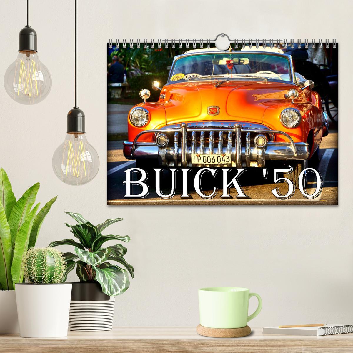 Bild: 9783383832000 | BUICK '50 (Wandkalender 2025 DIN A4 quer), CALVENDO Monatskalender