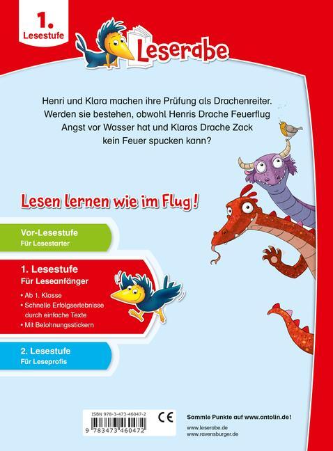 Bild: 9783473460472 | Die Drachenreiter-Schule - Leserabe ab 1. Klasse - Erstlesebuch für...