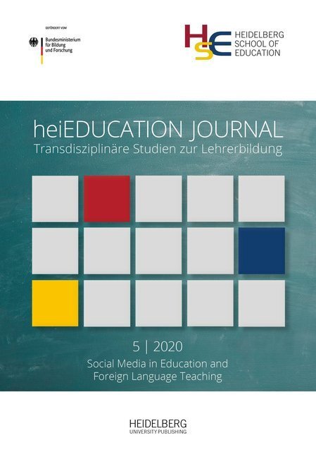 Cover: 9783968220185 | heiEDUCATION JOURNAL / Social media in education and foreign...