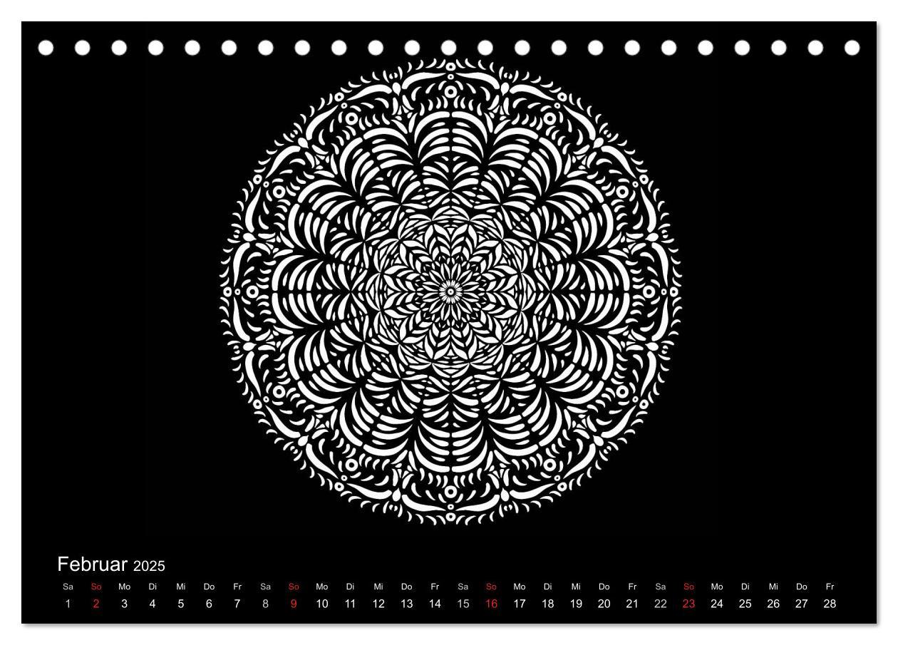 Bild: 9783435462360 | Entspannung und Ruhe durch Mandalas (Tischkalender 2025 DIN A5...