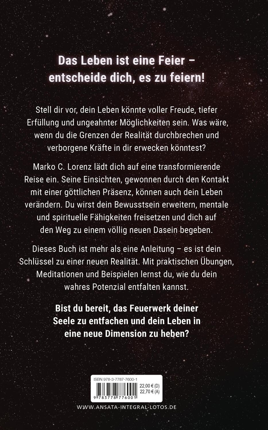 Bild: 9783778776001 | Das große Mysterium - Praxisbuch | Marko C. Lorenz | Buch | 304 S.