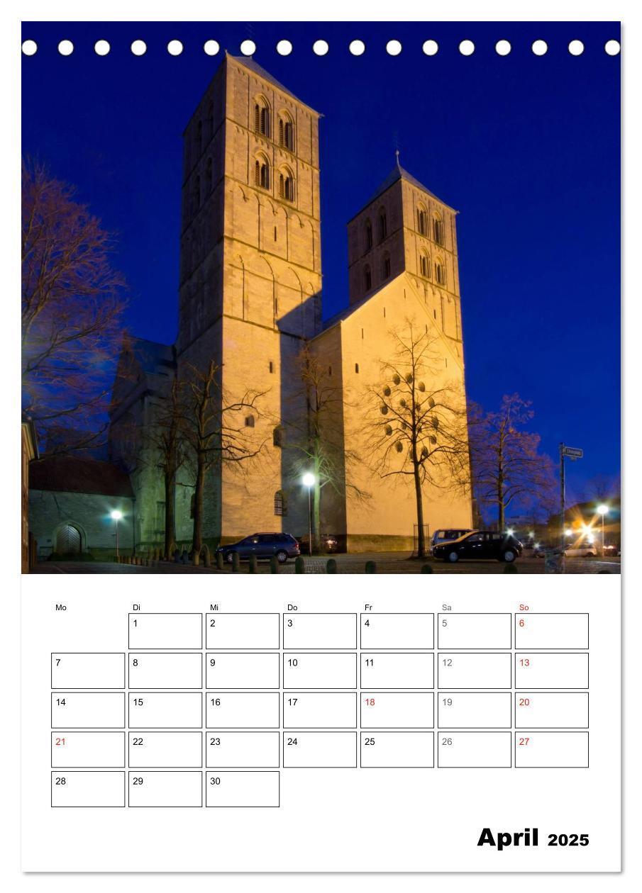 Bild: 9783457027417 | Münster entdecken (Tischkalender 2025 DIN A5 hoch), CALVENDO...