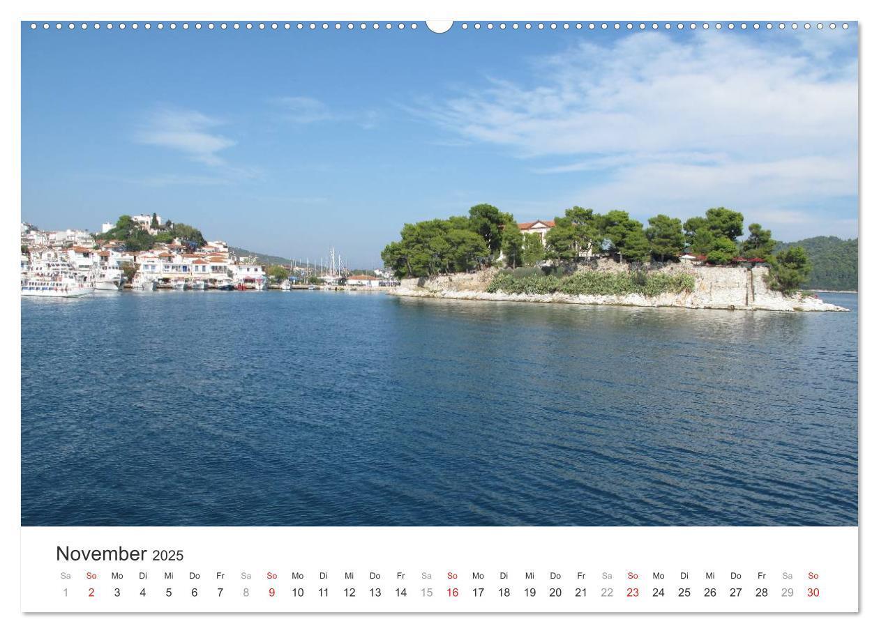 Bild: 9783435489022 | Sporadeninsel Skiathos (hochwertiger Premium Wandkalender 2025 DIN...