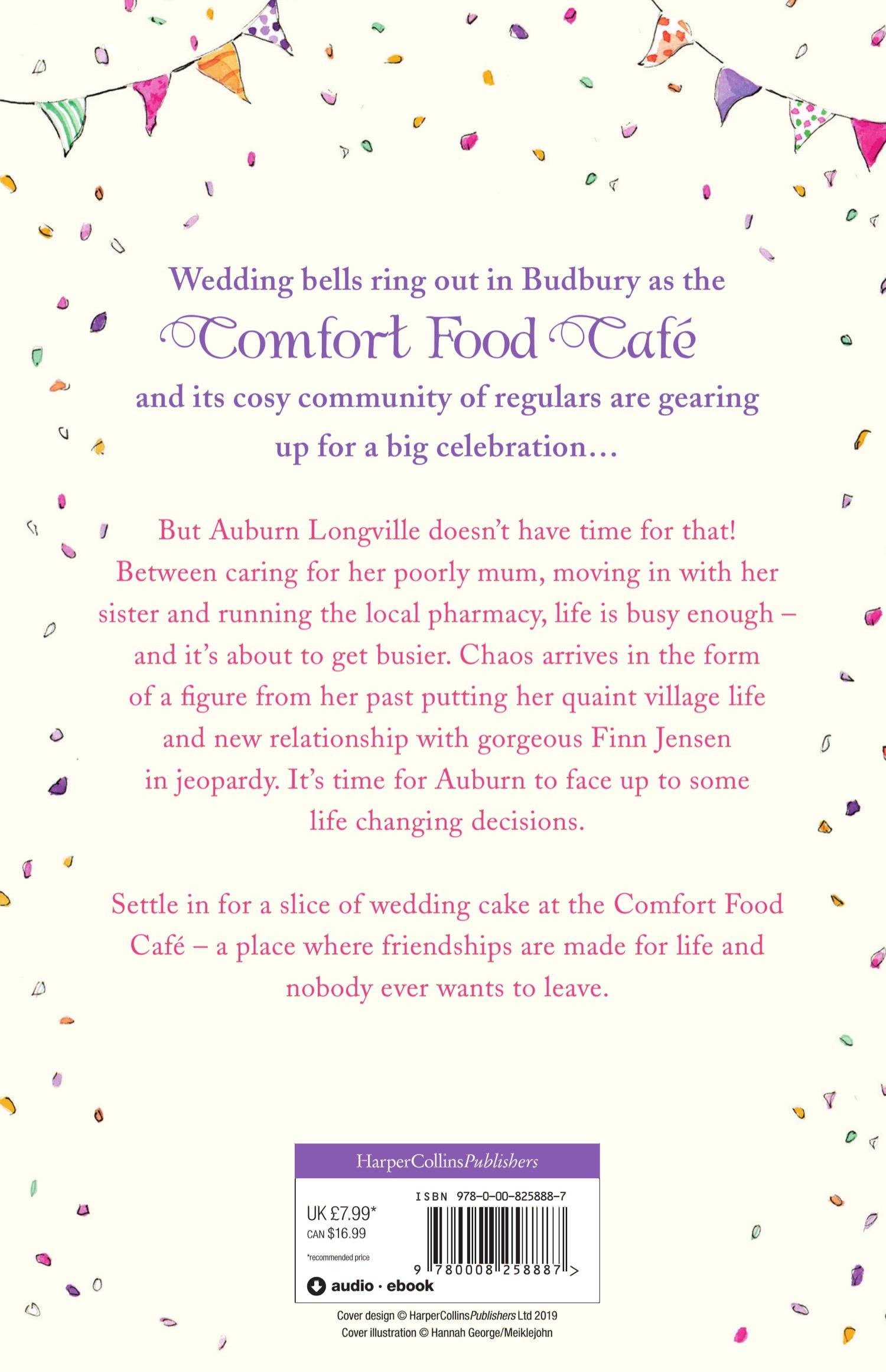 Rückseite: 9780008258887 | A Wedding at the Comfort Food Cafe | Debbie Johnson | Taschenbuch