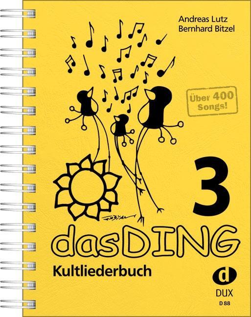 Cover: 4031658000889 | Das Ding 3 | Kultliederbuch | Andreas Lutz (u. a.) | Broschüre | Buch