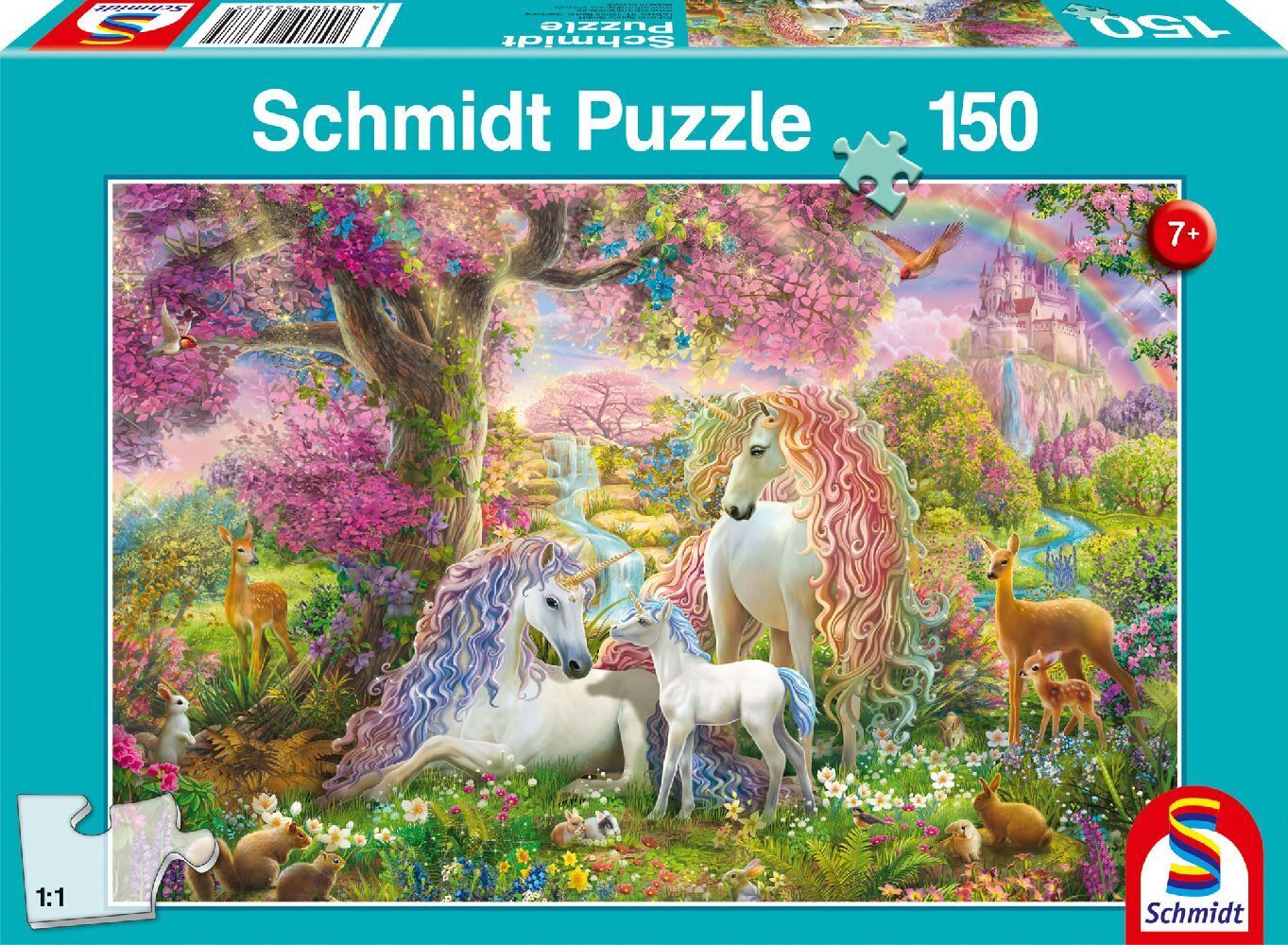 Cover: 4001504563875 | Einhornfamilie im Blütenwald | Spiel | Schachtel | 56387 | 2024