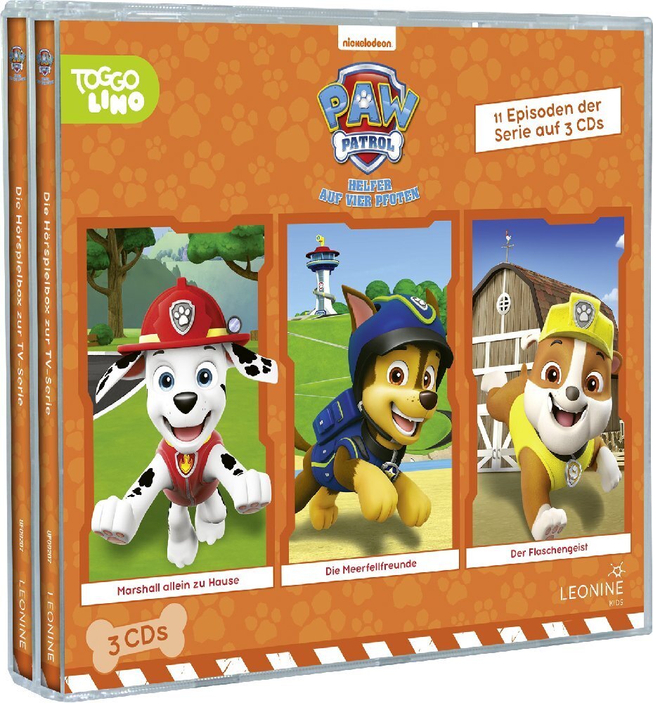 Cover: 4061229092074 | PAW Patrol. Box.7, 3 Audio-CD | Audio-CD | 168 Min. | Deutsch | 2022