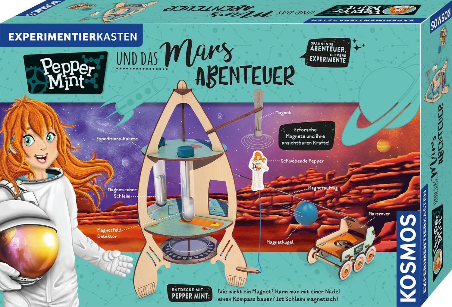 Cover: 4002051606077 | Pepper Mint und das Mars-Abenteuer | Experimentierkasten | Spiel