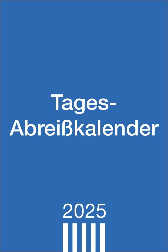 Cover: 9783756408023 | Tagesabreißkalender groß 2025 | Kalender | Geblockt | 782 S. | Deutsch