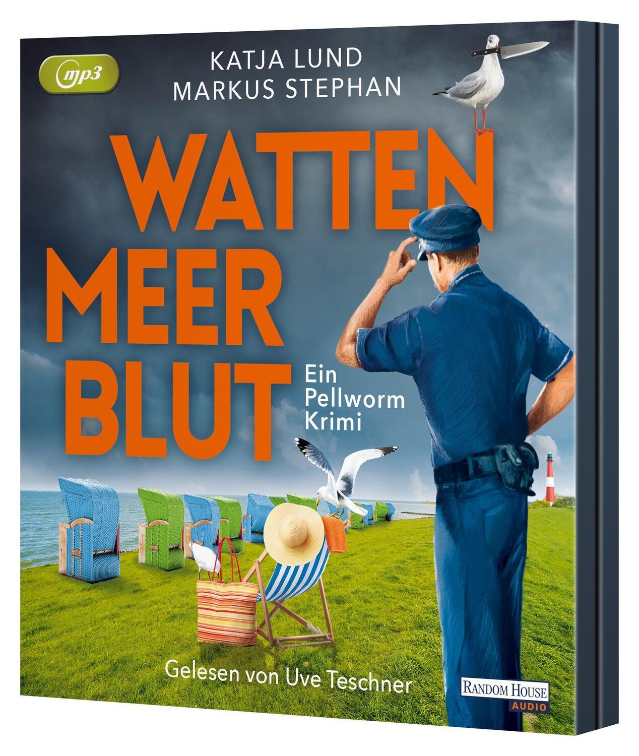 Bild: 9783837167344 | Wattenmeerblut | Ein Pellworm-Krimi | Katja Lund (u. a.) | MP3 | 1 CD