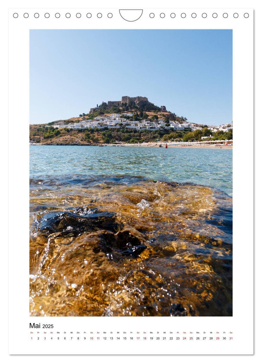 Bild: 9783435970537 | Rhodos, die Sonneninsel (Wandkalender 2025 DIN A4 hoch), CALVENDO...