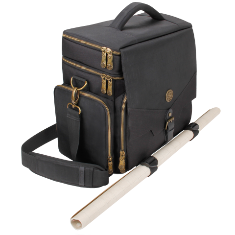 Cover: 637836607723 | ENHANCE Tabletop Adventurer's Travel Bag Black | ENHANCE Gaming