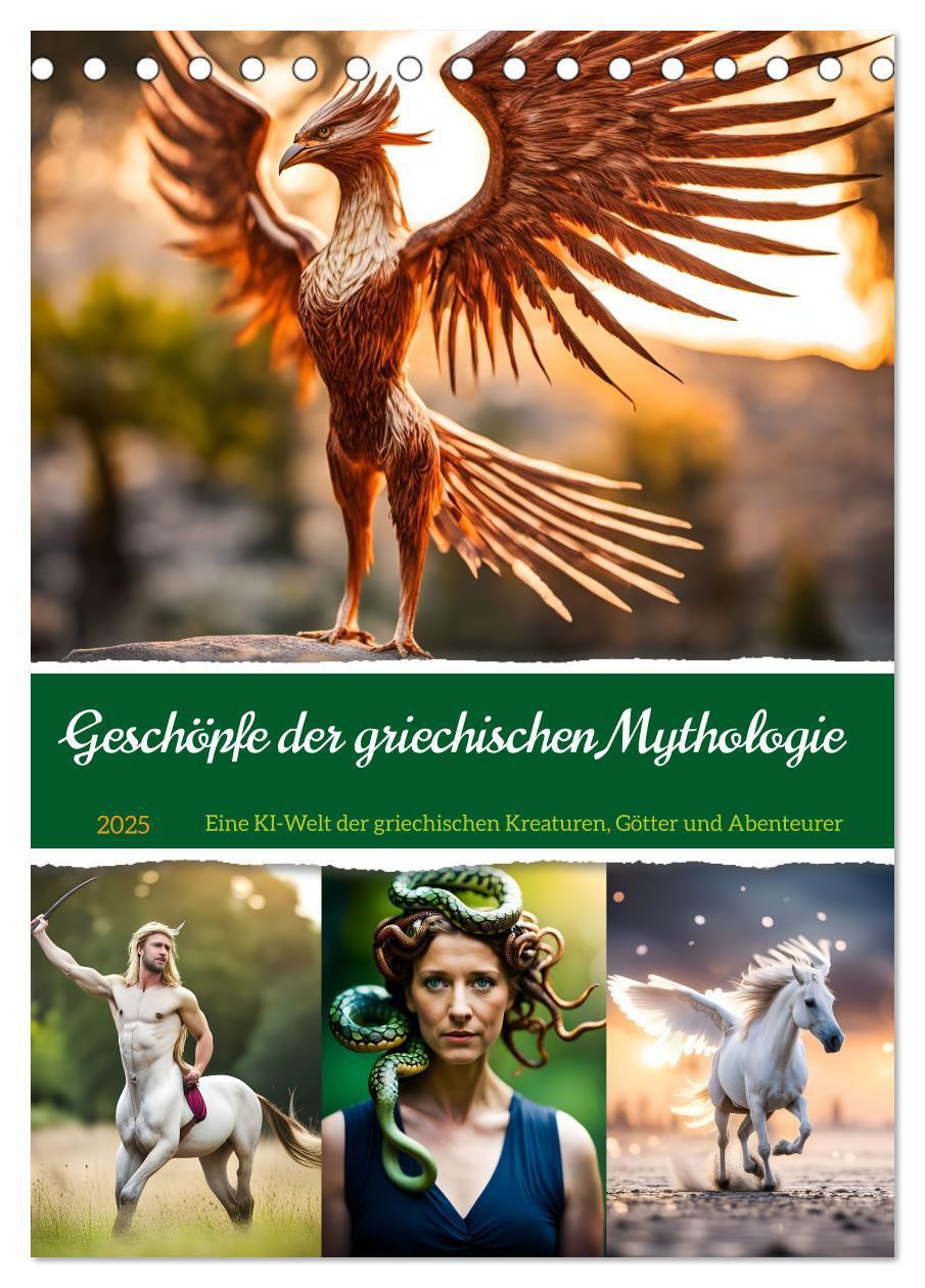 Cover: 9783435846948 | Geschöpfe der griechischen Mythologie - Eine KI-Welt der...